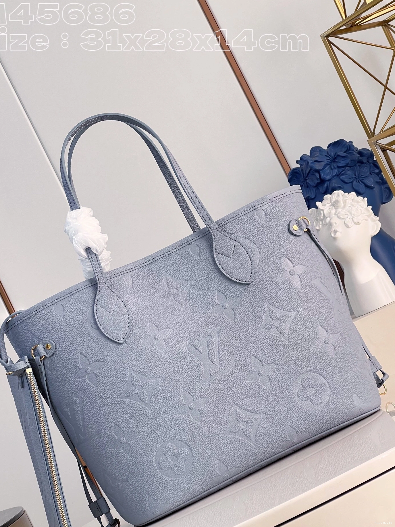 First bag NEVERFULL MM-31-28-14cm VUITTON LOUIS 0709